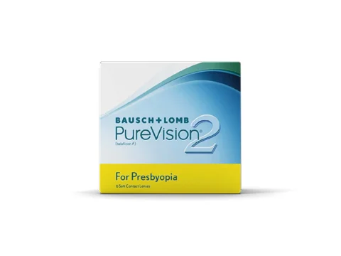 Bausch & Lomb PureVision 2 for Presbyopia contact lens box