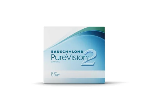 Bausch & Lomb PureVision 2 contact lens box