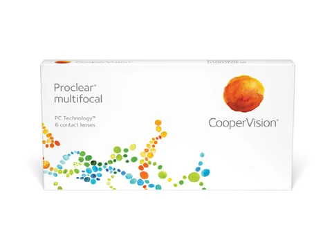 CooperVision Proclear Multifocal contact lens box